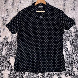 Mango Short Sleeve Button-Up